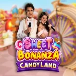 Sweet Bonanza Candy Land Live Spielmotiv